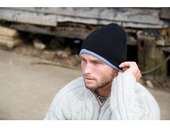 Result Headwear RC 046X Oboustranná pletená čepice 28.046X black/red 4