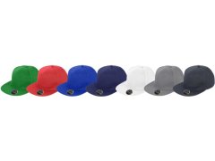 Result Headwear RC 083X 6 panelová kšiltovka s plochým kšiltem 28.083X black 1