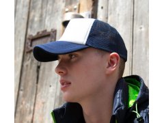Result Headwear RC 089X 5 panelová síťovaná kšiltovka "Detroit" 28.089X red/white 5