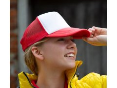 Result Headwear RC 089X 5 panelová síťovaná kšiltovka "Detroit" 28.089X black/white 3