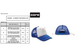 Result Headwear RC 089X 5 panelová síťovaná kšiltovka "Detroit" 28.089X black/white 4