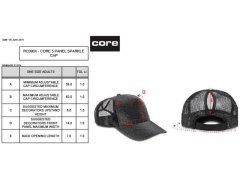 Result Headwear RC 090X 5 panelová třpytivá kšiltovka "New York" 28.090X black 1