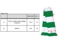 Result Headwear R 146X Týmová šála 28.146X kelly green/white 6