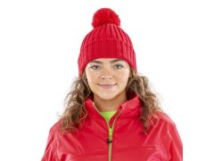 Result Headwear R 369X Pletená čepice s bambulí 28.369X black 4