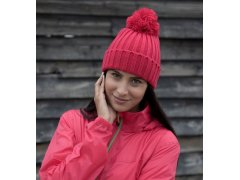 Result Headwear R 369X Pletená čepice s bambulí 28.369X black 5
