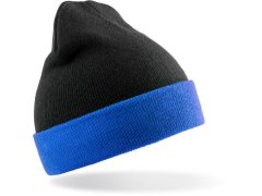 Result Headwear RC 930X Pletená čepice "Black Compass" 28.930X black/royal 6