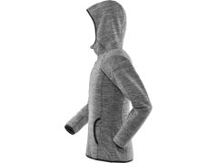 Spiro S 245F Dámská mikrofleecová mikina s kapucí 29.245F grey/black 5
