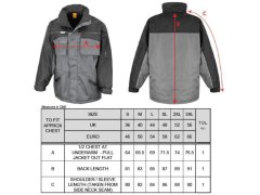 Result R 072X Pracovní parka 30.072X all navy 2