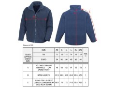 Result R 115F Dámská mikrofleecová bunda 30.115F navy 7