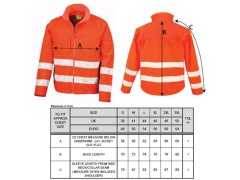 Result R 117X Bezpečnostní softshellová bunda 30.117X fluorescent orange 3