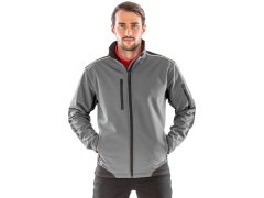 Result R 124X 3-vrstvá softshellová ripstop pracovní bunda 30.124X grey/black 4