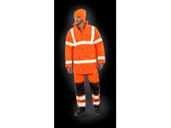 Result R 218X EN ISO 20471:2013 bezpečnostní parka 30.218X fluorescent orange 3