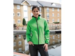 Result R 231F Dámská 2-vrstvá softshell bunda "Printable" 30.231F red/black 4