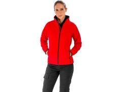 Result R 231F Dámská 2-vrstvá softshell bunda "Printable" 30.231F white/black 6