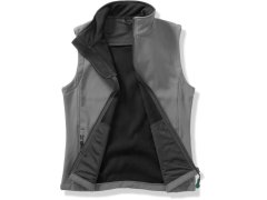 Result R 232F Dámská 2-vrstvá softshell vesta "Printable" 30.232F charcoal/black 2