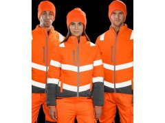 Result R 325F Dámská bezpečnostní bunda 30.325F fluorescent orange/grey 2