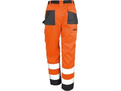 Result R 327X Bezpečnostní cargo kalhoty 30.327X fluorescent orange 4