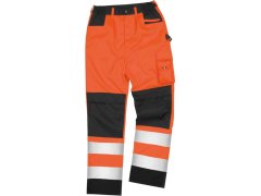 Result R 327X Bezpečnostní cargo kalhoty 30.327X fluorescent orange 8