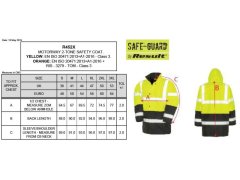 Result R 452X Bezpečnostní parka 30.452X fluorescent orange/black 1