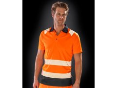 Result R 501X Bezpečnostní polo 30.501X fluorescent orange/black 4