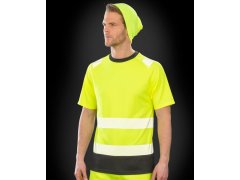 Result R 502X Bezpečnostní tričko 30.502X fluorescent orange/black 1