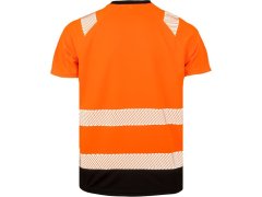 Result R 502X Bezpečnostní tričko 30.502X fluorescent orange/black 3