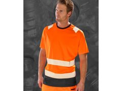 Result R 502X Bezpečnostní tričko 30.502X fluorescent orange/black 4
