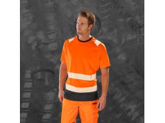Result R 502X Bezpečnostní tričko 30.502X fluorescent orange/black 5