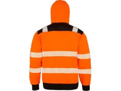 Result R 503X Bezpečnostní mikina s kapucí 30.503X fluorescent orange/black 3