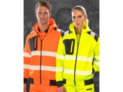 Result R 503X Bezpečnostní mikina s kapucí 30.503X fluorescent orange/black 6