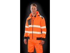 Result R 503X Bezpečnostní mikina s kapucí 30.503X fluorescent orange/black 7