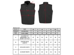 Result R 902F Dámská 2-vrstvá softshell vesta "Printable" 30.902F black 6
