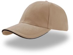 Atlantis Headwear Liberty Sandwich 6 panelová kšiltovka "Liberty Sandwich" 33.0005 light green/white 2