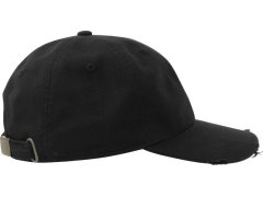 Atlantis Headwear Dad Hat Destroyed-S 6 panelová baseballová kšiltovka 33.0243 black 5