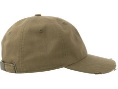 Atlantis Headwear Dad Hat Destroyed-S 6 panelová baseballová kšiltovka 33.0243 olive 2
