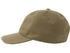 Atlantis Headwear Dad Hat Destroyed-S 6 panelová baseballová kšiltovka 33.0243 olive 6