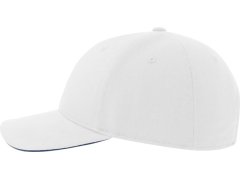 Atlantis Headwear Liberty Sandwich-S 6 panelová baseballová kšiltovka 33.0251 white/navy 1