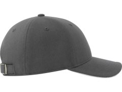 Atlantis Headwear Liberty Sandwich-S 6 panelová baseballová kšiltovka 33.0251 dark grey/white 1