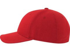 Atlantis Headwear Liberty Sandwich-S 6 panelová baseballová kšiltovka 33.0251 red/white 5