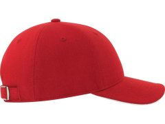 Atlantis Headwear Liberty Sandwich-S 6 panelová baseballová kšiltovka 33.0251 red/white 6