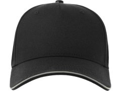 Atlantis Headwear Reflect-S 5 panelová baseballová kšiltovka 33.0254 black 1