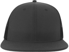 Atlantis Headwear Snap Mesh-S 6 panelová Trucker kšiltovka 33.0257 dark grey/black 4