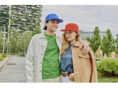 Atlantis Headwear Snap Mesh-S 6 panelová Trucker kšiltovka 33.0257 black/black 7