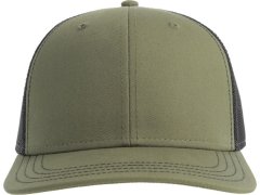 Atlantis Headwear Sonic-S 6 panelová Trucker kšiltovka 33.0259 olive/black 3