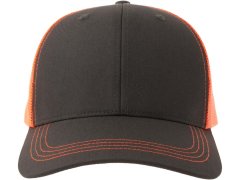 Atlantis Headwear Sonic-S 6 panelová Trucker kšiltovka 33.0259 dark grey/orange fluo 1