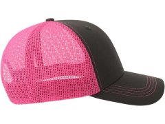Atlantis Headwear Sonic-S 6 panelová Trucker kšiltovka 33.0259 dark grey/fuchsia fluo 7