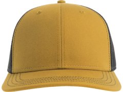 Atlantis Headwear Sonic-S 6 panelová Trucker kšiltovka 33.0259 mustard/black 3