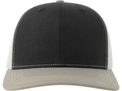 Atlantis Headwear Sonic-S 6 panelová Trucker kšiltovka 33.0259 black/grey melange/white 4