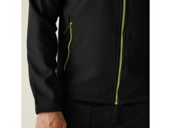 Regatta TRA 705 2-vrstvá softshellová bunda "Navigate" 36.A705 black/lime green 3