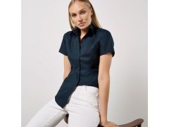 Kustom Kit KK 360 (6-24) Pracovní halenka Oxford s krátkým rukávem 43.0360 light blue 2